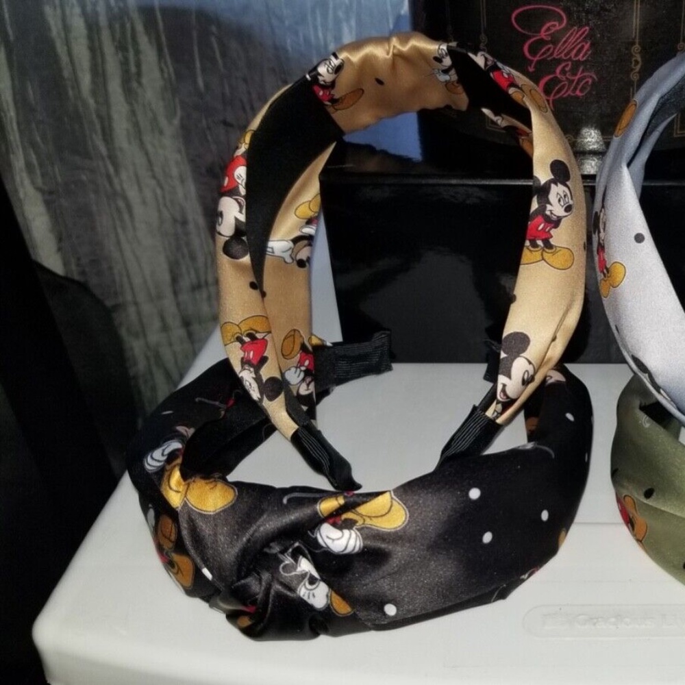 Mickey Mouse Silk Headbands - Picture 5 of 7